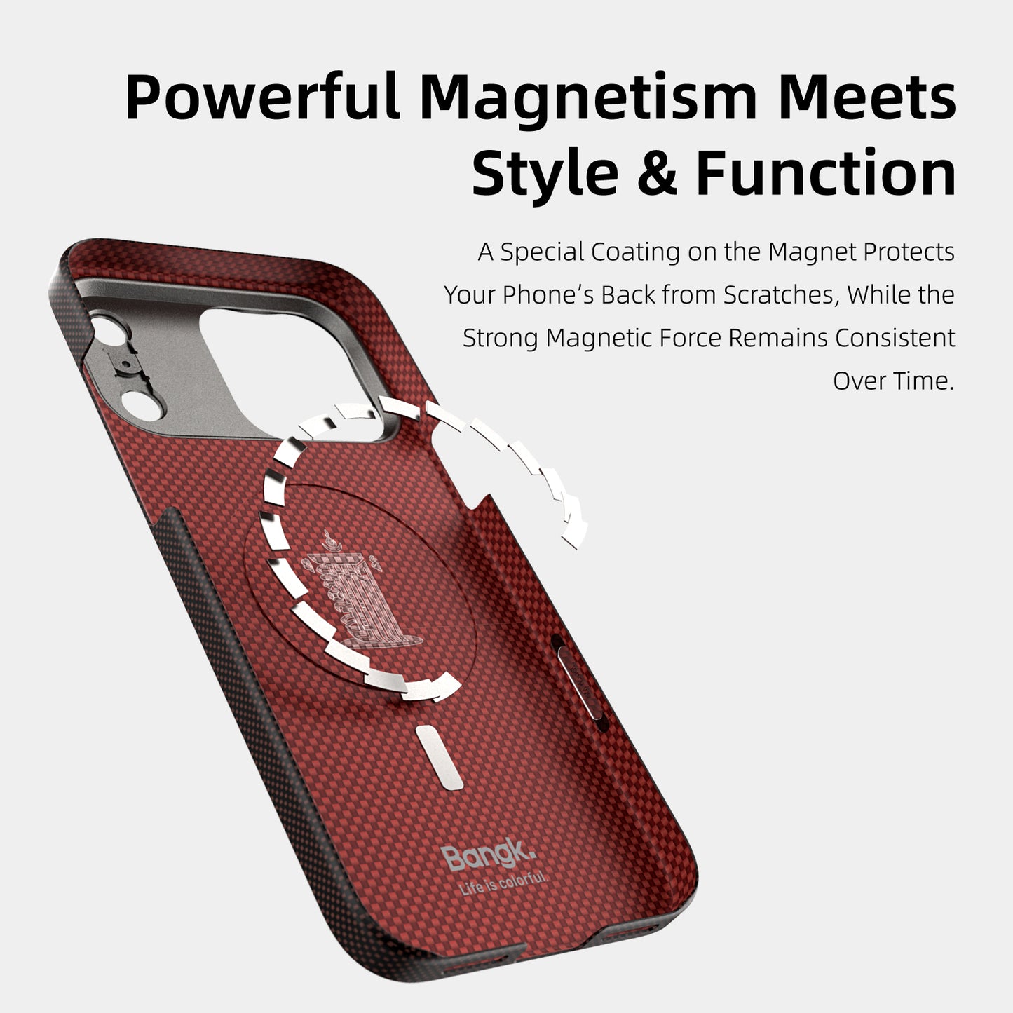 AVOBANGK Yellow Jambhala Magnetic Vectran Fiber iPhone Case