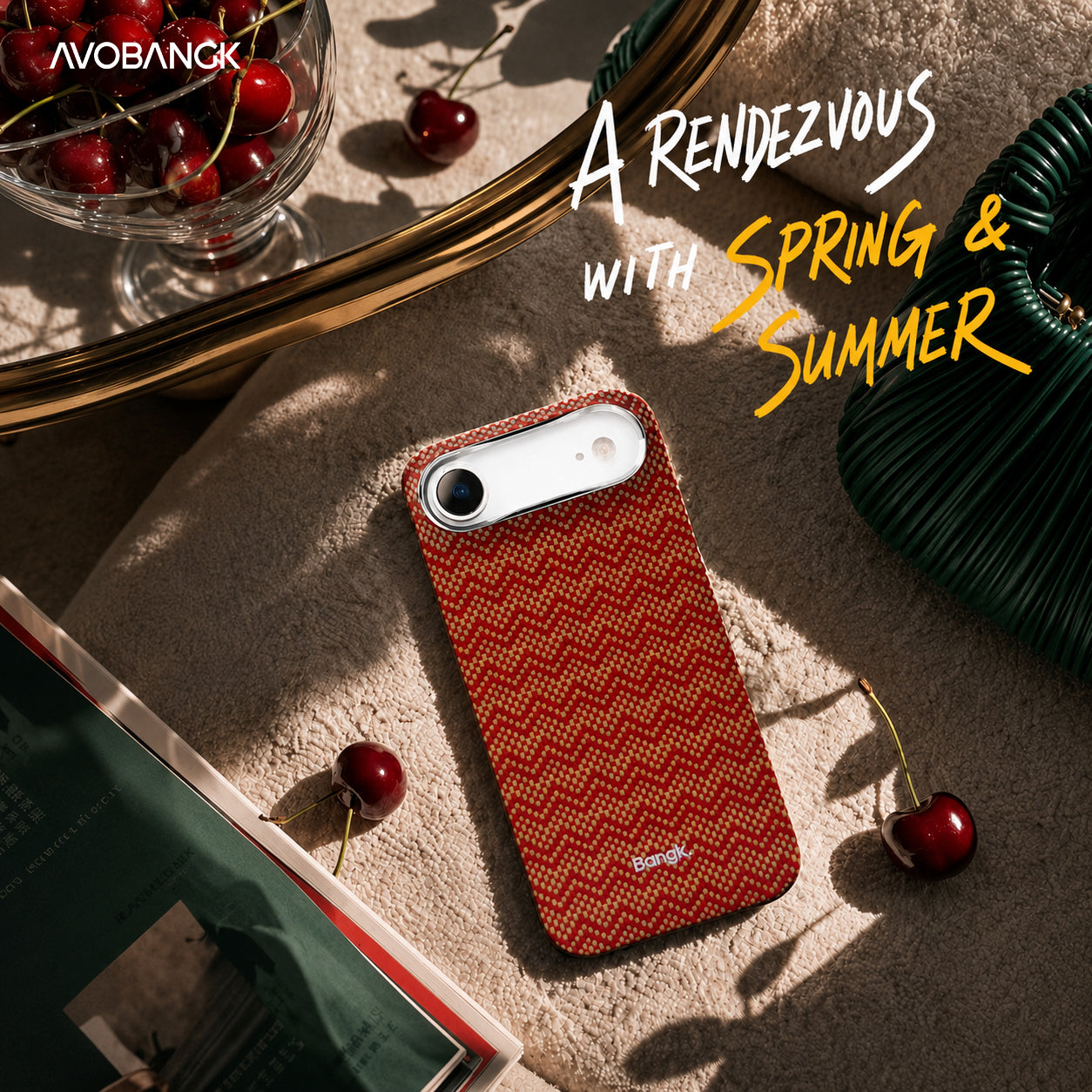 AVOBANGK Wild Bloom Aramid Fiber Case for iPhone Air