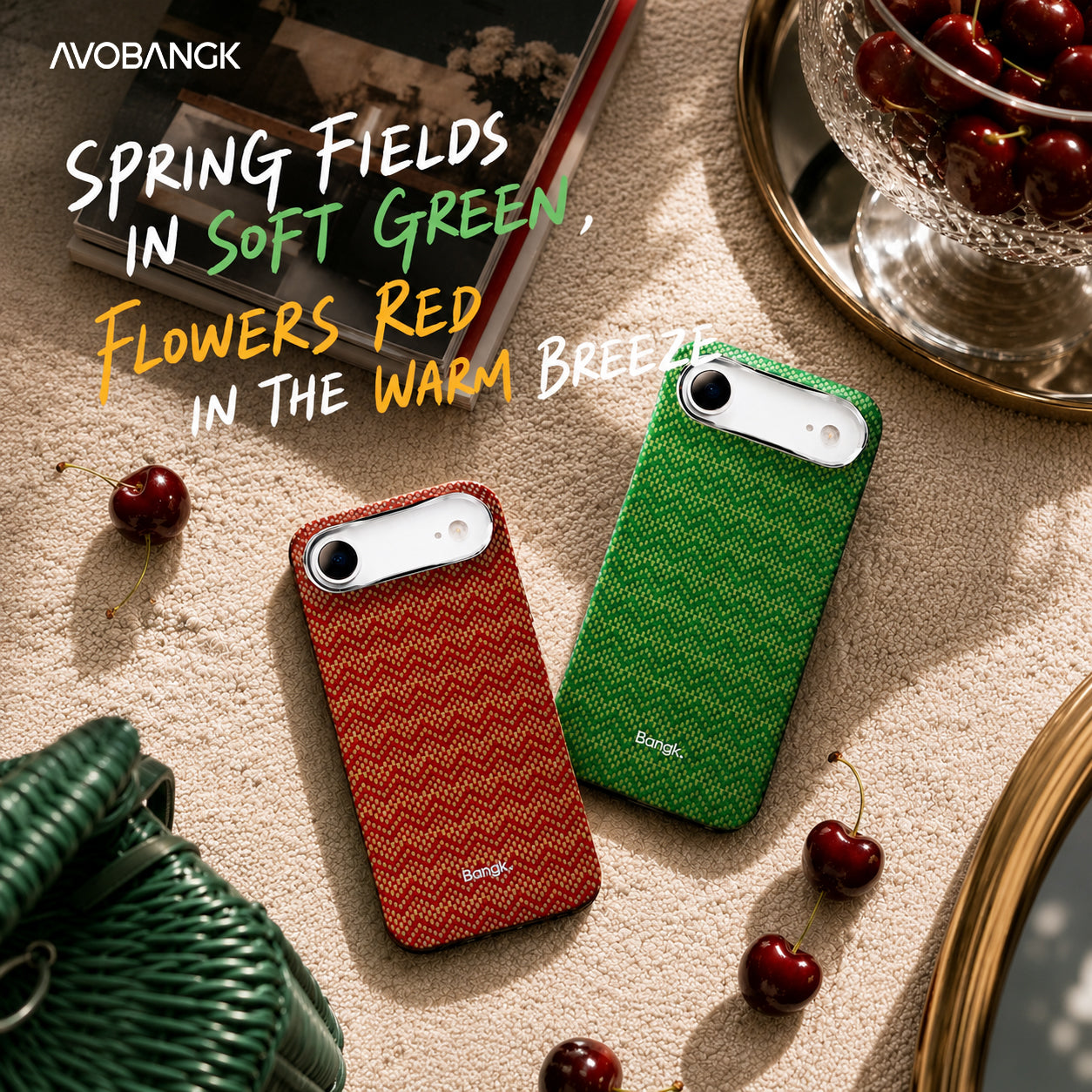 AVOBANGK Wild Bloom Aramid Fiber Case for iPhone Air