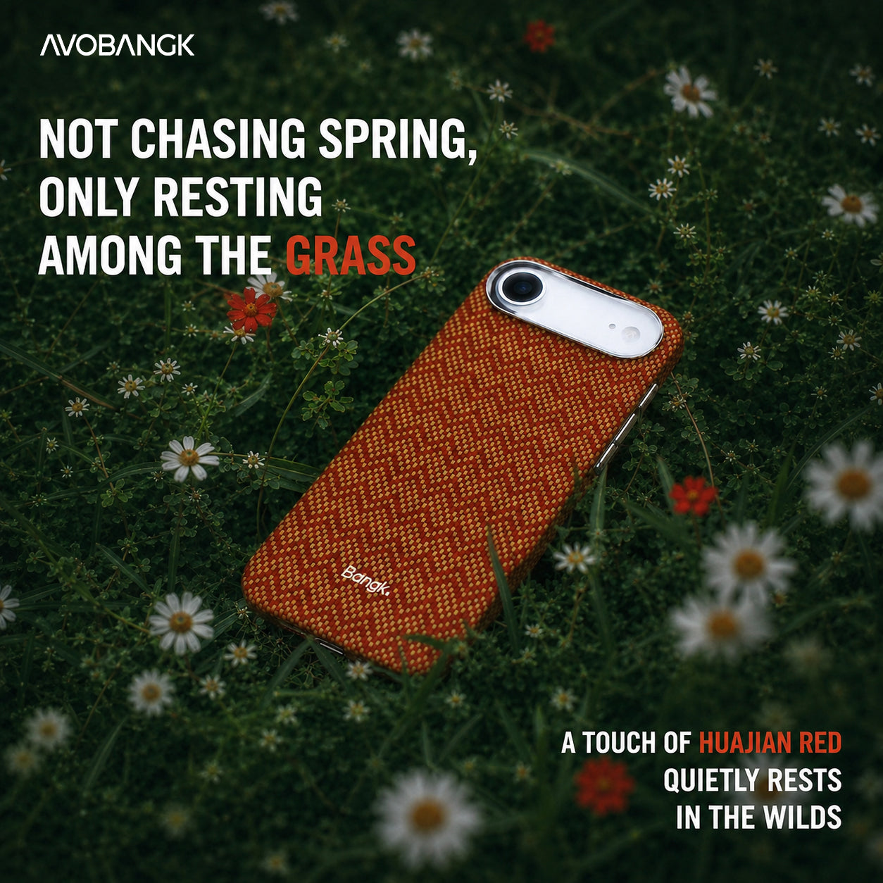 AVOBANGK Wild Bloom Aramid Fiber Case for iPhone Air