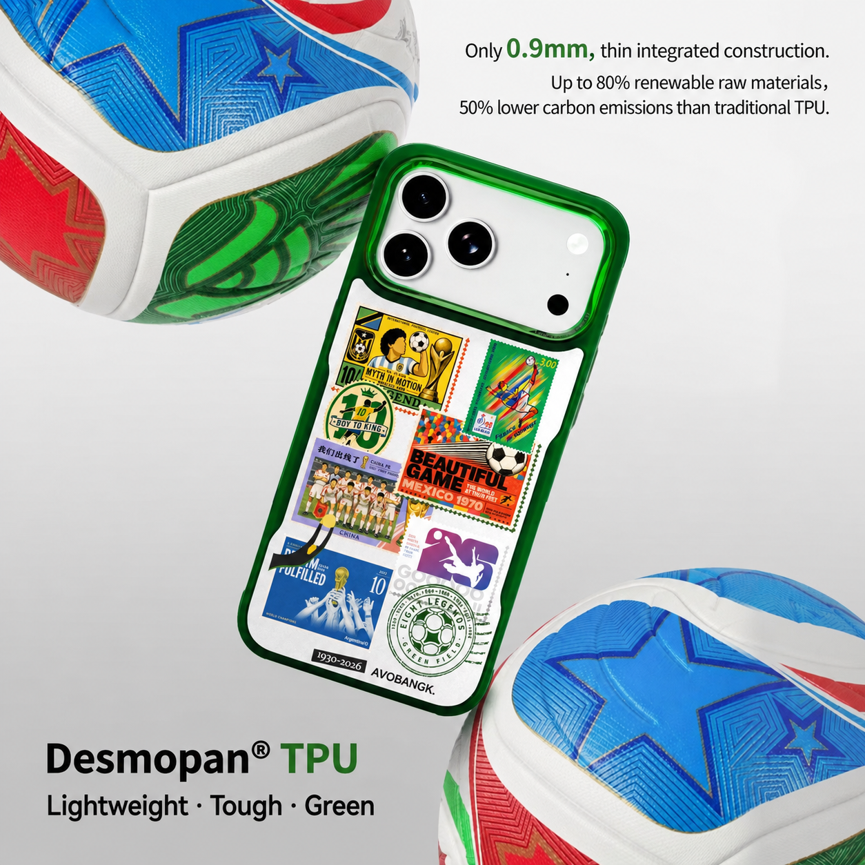AVOBANGK Legend Series Aramid Fiber Case for iPhone 17 Pro / 17 Pro Max