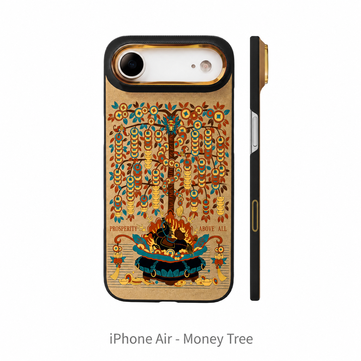 AVOBANGK Fortune Tree Aramid Fiber Case for iPhone 17 Pro / 17 Pro Max / iPhone Air