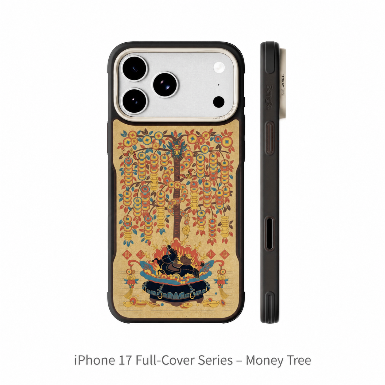 AVOBANGK Fortune Tree Aramid Fiber Case for iPhone 17 Pro / 17 Pro Max / iPhone Air