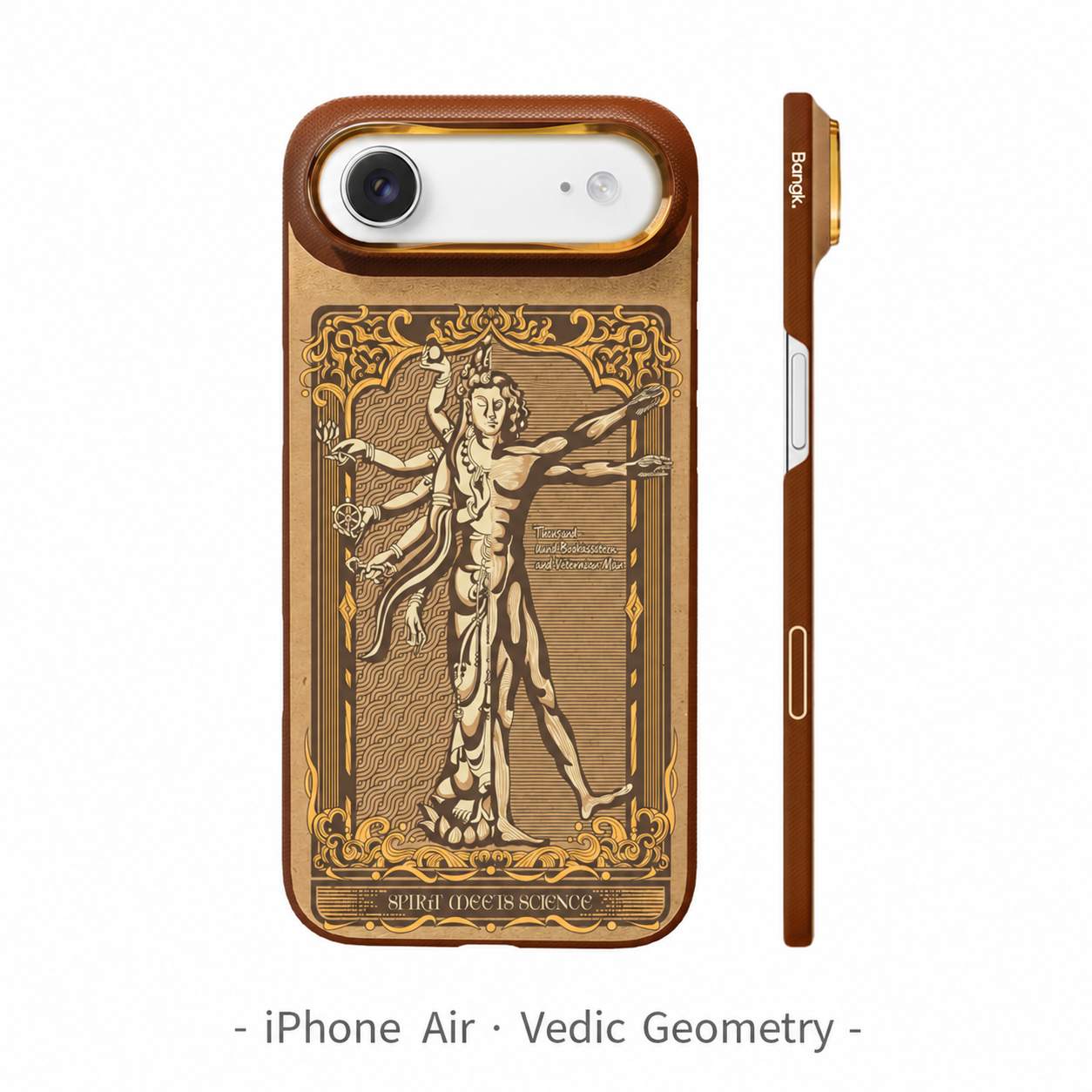 AVOBANGK Vedic Geometry “Thousand-Armed Guanyin” Magnetic Aramid Fiber Case
