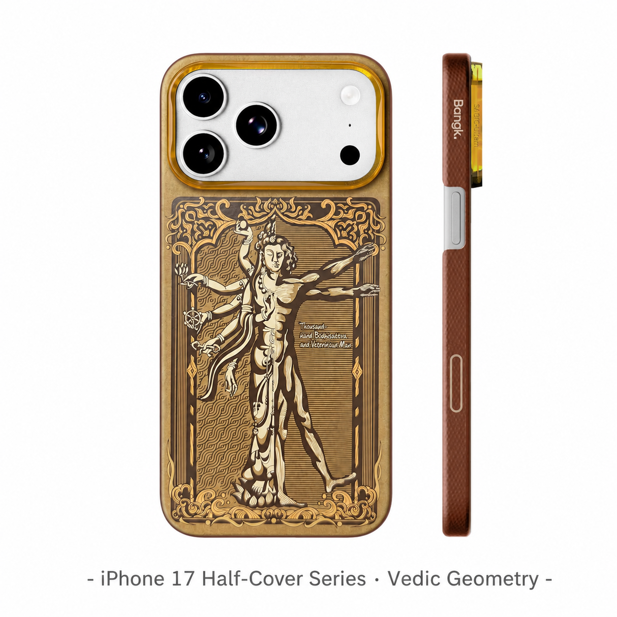 AVOBANGK Vedic Geometry “Thousand-Armed Guanyin” Magnetic Aramid Fiber Case