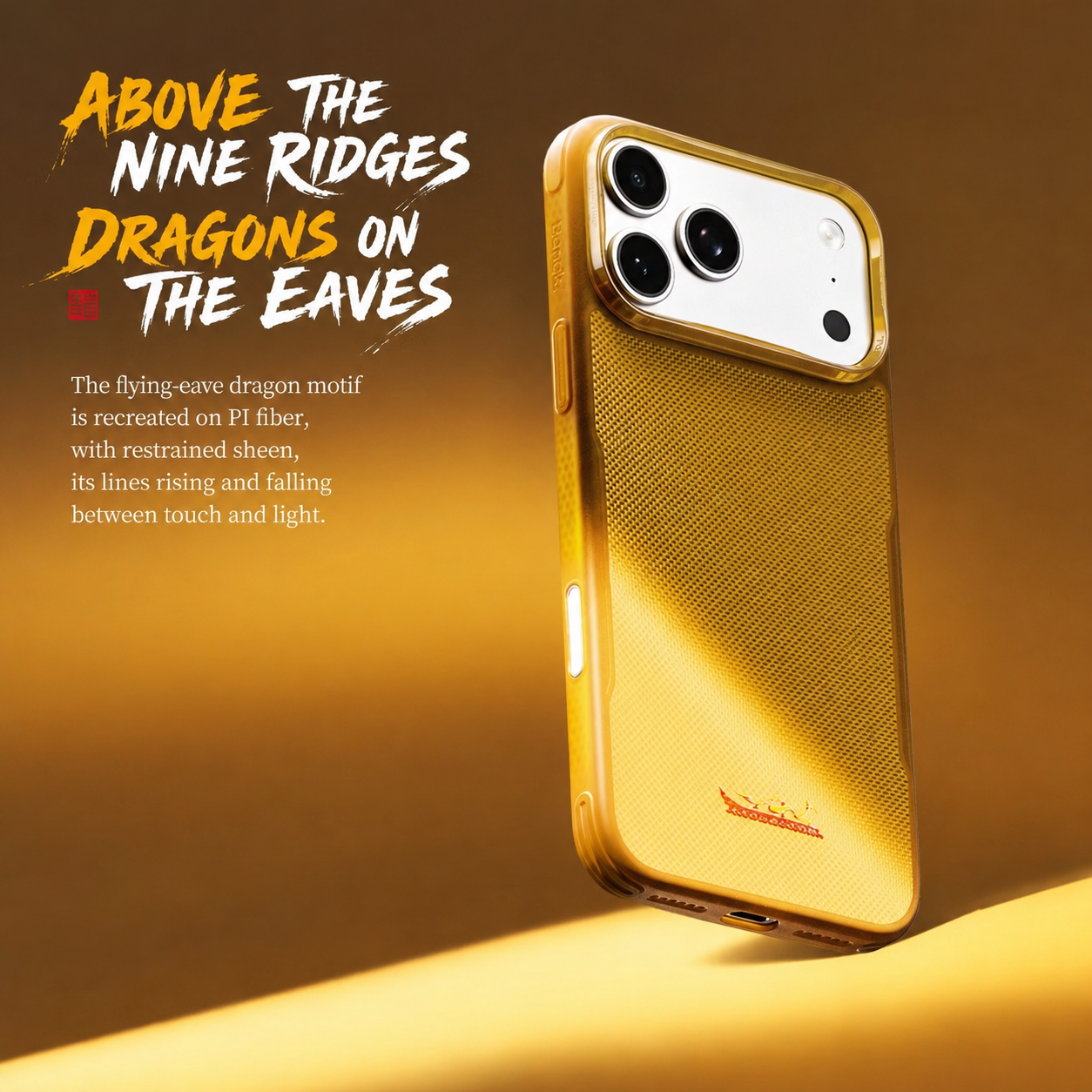 Nine Dragon Wall iPhone 17 Pro Case | AVOBANGK